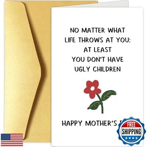 Funny Mother's Day Card, Humor Mothers Day Card Gifts, Mother's Day Card for - Picture 1 of 5