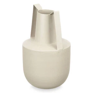 Vase aus Metall, pastellfarben, mit Griffen, 21 cm - Bild 1 von 9