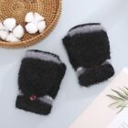 Stretch Women Winter Gloves Flip-top Knitted Mittens New Warm Gloves