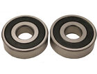 Two 6302-RS Bearing for scooters, Mopeds OD: 42mm, ID: 15mm