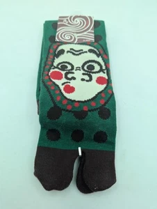 Two-Finger Pocket Socks Toe Cotton Sandal Split Flip Flops made Japan Hyottoko - Picture 1 of 5