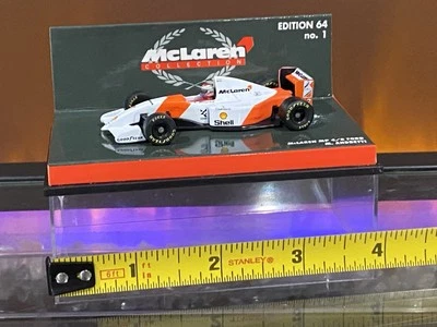 MCLAREN MP 1993 Mario Andretti MINICHAMPS F1 FORMULA 4/8 Ford Race Car 1:43 - Image 1 of 4