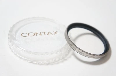 CONTAX 46mm P-Filter Protective Filter with Plastic Case, Used Rare - Image 1 of 4