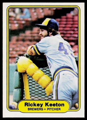 1982 Fleer #146 Rickey Keeton - Image 1 of 2