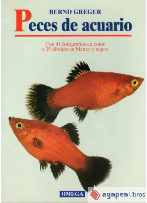 PECES DE ACUARIO. NUEVO. ENVÍO URGENTE (Librería Agapea) - Imagen 1 de 1