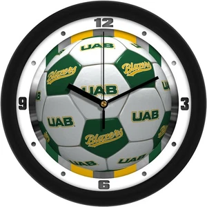 Alabama UAB Blazers Soccer Wall Clock - Picture 1 of 1
