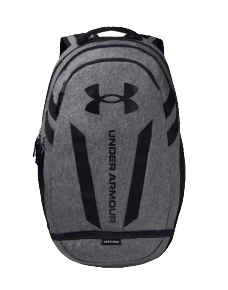 Under Armour Hustle 5.0 Storm Backpack 1294720 Black Green 29 Litre