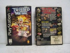 TWISTED METAL Rigid Long Box (PS1, 1995) CIB - Bild 1 von 3