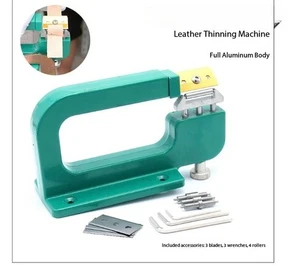 Ply Leather Skiving Machine for Handmade DIY Leather Crafting and Leather Goods  - Picture 1 of 13