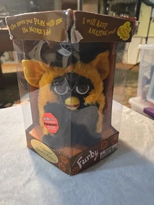 Vintage Furby 1999 Halloween Hexe Herbst NEU Special Edition mit braunen Augen Tiger - Bild 1 von 8