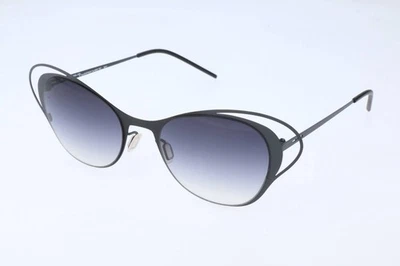 Italia Independent MOD 0219 I-THIN METAL  BLACK GREY 52/20/140 Women's Sunglass - Image 1 of 3
