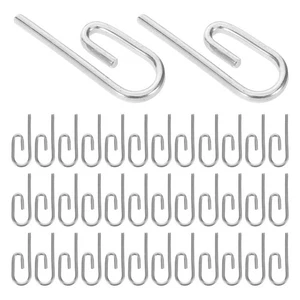  50 Pcs Drapery Pins Hooks Curtain for Heavy Curtains Drapes Wall - Picture 1 of 19