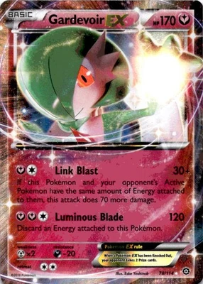 Gardevoir EX Ultra Rare XY - Steam Siege 78/114 LP - Image 1 of 2