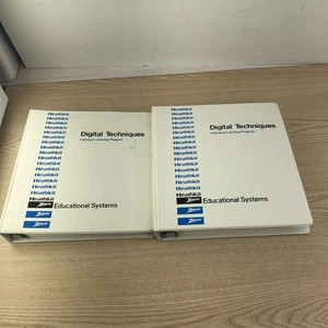 HEATHKIT EDUCATIONAL SYSTEMS INDIVIDUAL LEARNING PROGRAM DIGITAL TECHNIQUES (2) - Picture 1 of 4
