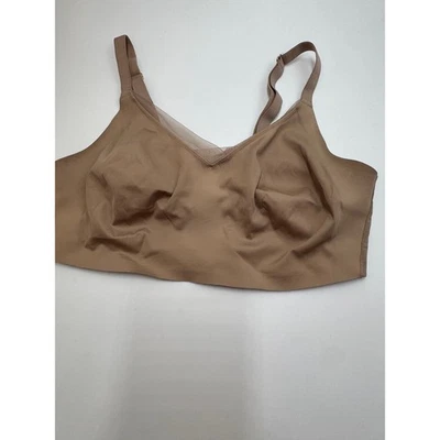 ThirdLove · 36E · Wireless Crossover Minimizer Bra · Nude/Tan · No Underwire - Image 1 of 4