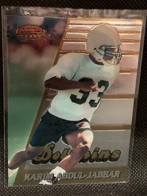 1996 Bowman's Best Karim Abdul-Jabbar #155 Rookie - Image 1 of 2