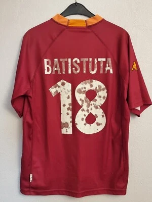 Maillot Maglia AS Roma 2000 - 2001 Gabriel Batistuta #18 - Immagine 1 di 4