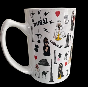 I love Dubai ceramic mug holds 18 ounces - Picture 1 of 15