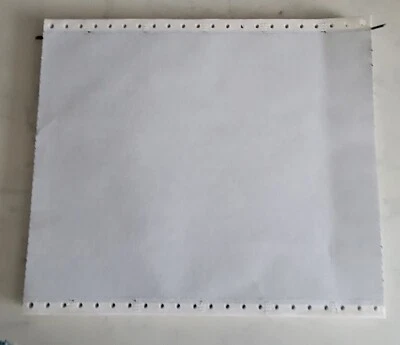 Vintage ~ Continuous Feed Paper Dot Matrix Computer ~ 33 Sheets ~ 3 part carbon - Image 1 of 4