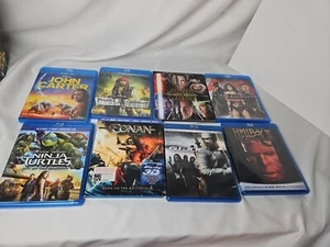 Loy.of 8 Blu-ray Movies Comics TMNT Star Wars Hellboy II Batman V Superman #MC1 - Picture 1 of 5
