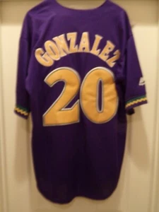 AZ DIAMONDBACKS "Luis Gonzales'" NewW/OT Purple Throwback Jersey Size(44/L) $149 - Picture 1 of 11