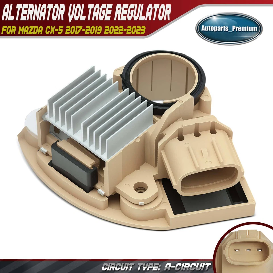 Alternator Voltage Regulator for Mazda CX-5 3 6 5 MX-5 Miata CX-3 MPV A866X50572 - Image 1 of 4
