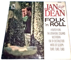 JAN & DEAN, FOLK N ROLL, 1965 LIBERTY LABEL, BEAT,SURF, POP, FOLK, EX/EX. - Picture 1 of 3