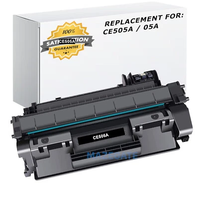 1PK CE505A Toner Cartridge Compatible with HP 05A LaserJet P2035 P2035n P2055dn - Image 1 of 2
