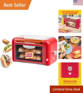 Oscar Mayer Extra Large 8 Hot Dog Roller & Bun Toaster Oven, Stainless Steel ... - Picture 1 of 8