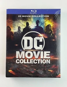 DC Movie Collection: 24 Movie [Blu-ray,9-Disc Box set] New - Afbeelding 1 van 2