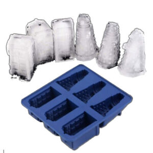 Doctor Who Ice Cube Tray Police Box Tardis Silicone Mold Chocolate Baking Mould