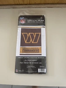 Washington Commanders Vertical Flag๐ฅ ๐ฅHouse Banner ๐ฅ๐ฅ28x40 NFL ๐๐๐๐ - Picture 1 of 2