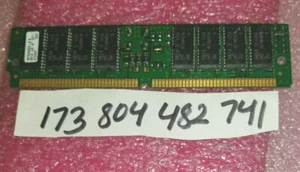 MICRON 16MB 4X32 EDO 4X4 2K 5V 72PIN SOJ NON-PARITY GOLD LEAD PINS NON ECC - Picture 1 of 1