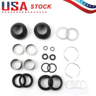 41mm Fork Rebuild Kit Seals Bearings Bushings for Harley Softail Dyna Wide Glide - Image 1 of 4