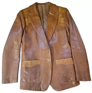 Make offer! VINTAGE Cooper Size 12 (S/M) Western and Casual Wear Leather Jacket - Picture 1 of 7