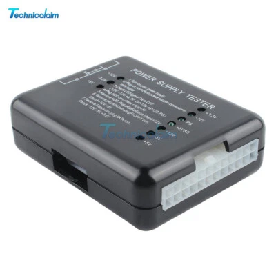 Power Supply LED 20/24 Pin for PSU ATX SATA HDD Checker Meter PC Computer tester - Bild 1 von 4