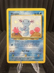 Wooper 71/75 - Neo Discovery Unlimited Edition - WOTC Pokemon LP - Picture 1 of 2