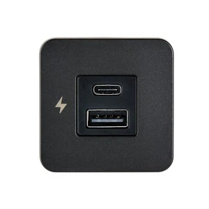TILE Scanstrut SC-TILE-10 Negro Flush USB Cargador Enchufe USB-A USB-C - Imagen 1 de 5
