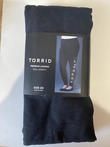 NWT Torrid Full Length Black Flower Sequin Leggings Size 00 Large 10 - Picture 1 of 2
