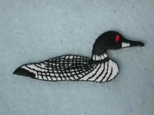 Loon Embroidered Iron On Patch Applique 2.75 Inch - Picture 1 of 1