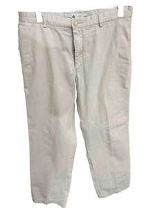J.Crew Men's Regular Fit Straight Leg Khaki Chino Pants Size 36x34 100% Cotton - Picture 1 of 11