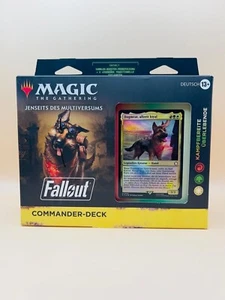 Magic: The Gathering Fallout Commander-Deck – Aggressive Überlebende (DE) 13+ - Bild 1 von 4