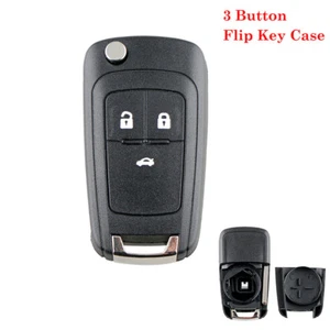 3 Button Remote Key Fob Flip Case For Opel Astra J Insignia Corsa D E Cascada - Picture 1 of 12