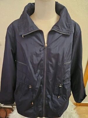 SIZE 18/20 AVENUE Blue Seasonal Full Zip Hooded Jacket INVPV1681 - Image 1 of 3