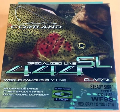 Fregadero estable Cortland 444 SL WF9S tipo 2 30 yardas bucles dobles Foto 1 de 4