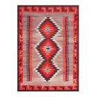 Handwoven Navajo Kilim Wool Dhurrie Rug Size 8x10 ft Southwestern Style Carpet