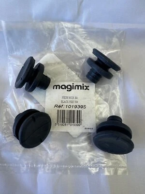 4 x GENUINE MAGIMIX FEET Food Processor Foot Compact 2100 3100 3200 4200 5200 XL - Image 1 of 4