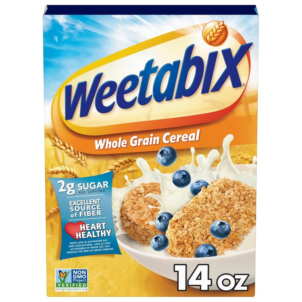 Weetabix Whole Grain Cereal Biscuits 14 Oz Spkump1126