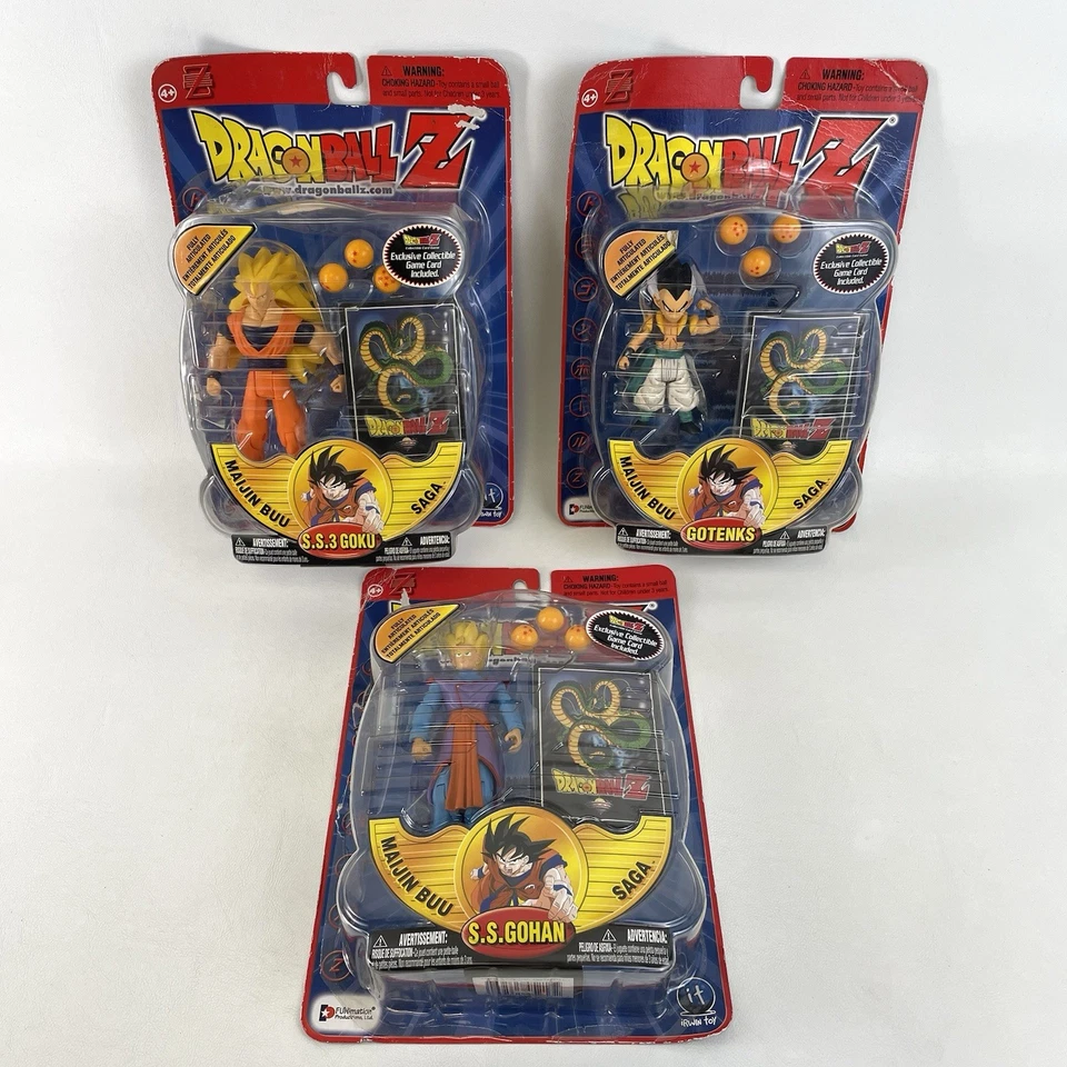 Dragonball Z S.s.3 Goku Action Figure IRWIN Series 11 Maijin Buu Saga 2002 DBZ