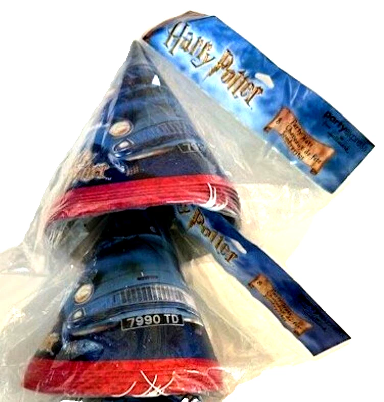SOMBREROS CONO HARRY POTTER Cámara Secreta (16) ~ Suministros de Fiesta de Cumpleaños Favores Foto 1 de 1